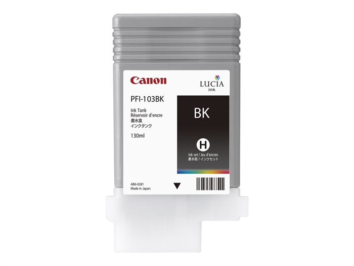 Canon Black PFI-103BK - Cartucho de tinta de 130 ml