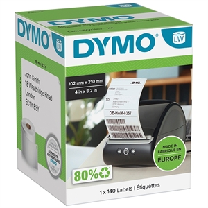 Dymo LabelWriter 102 mm x 210 mm Etiquetas DHL 1 rolo de 140 etiquetas stk.