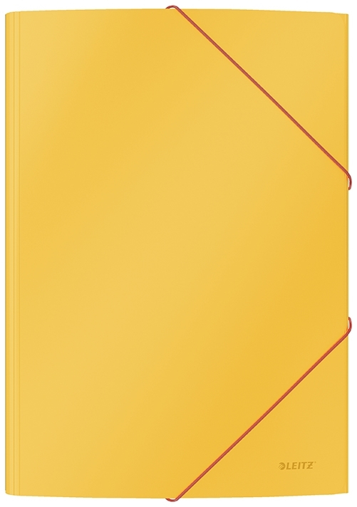 Leitz 3-klap elastikmappe Cosy karton A4 amarelo