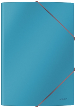 Leitz 3-klap elastikmappe Cosy de cartão A4 azul