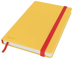 Leitz Caderno Acolchoado HC M com 80 folhas 100g amarelas.