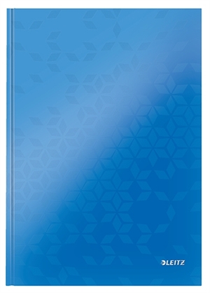 Leitz Caderno WOW u/H A4 linhas 80 folhas 90g azul