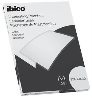 Esselte Lamineringslomme básica padrão 125my A4 (100)