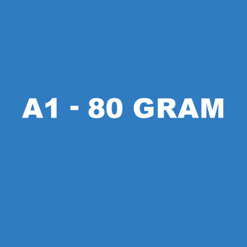 A1 Papel para plotter 80 gramas - largura de 594 mm