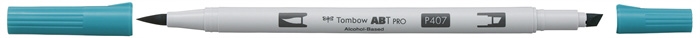 Tombow Marker alcohol ABT PRO Dual Brush 407 tiki teal