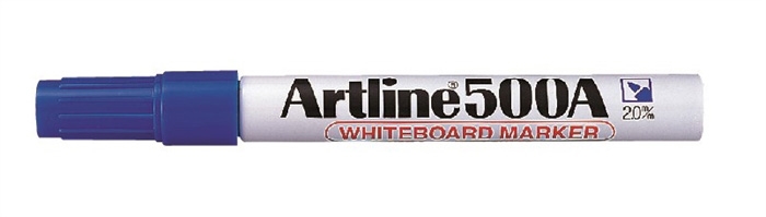 Marcador de quadro branco Artline 500A azul