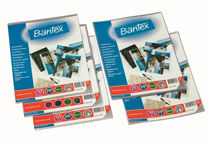 Bantex Fotolomme 10x15 0,1mm formato vertical 8 fotos transparentes (25)
