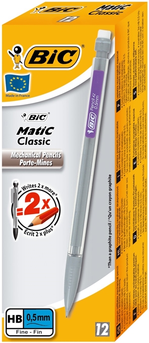 Bic caneta lápis Matic Classic 0,5