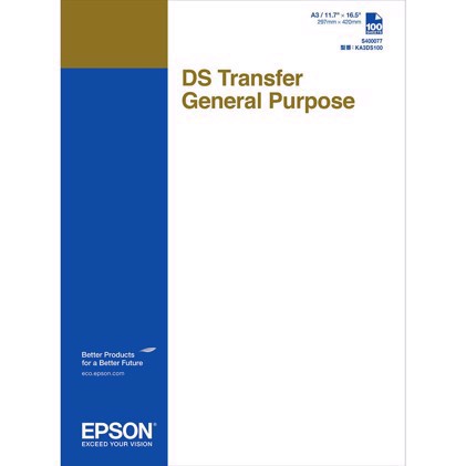 Epson DS Transfer Geral - Pacote de folhas A3, 100 folhas