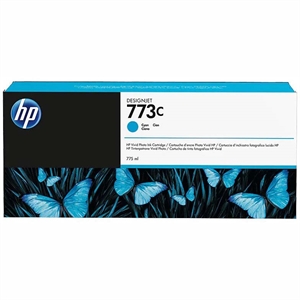 HP 773C cartucho de tinta ciano, 775 ml