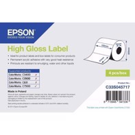 High Gloss Label - etiquetas perfuradas 102 mm x 51 mm (2310 etiquetas)