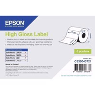 High Gloss Label - etiquetas perfuradas 76 mm x 127 mm (960 etiquetas)