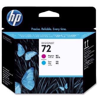 HP 72 Cabeça de Impressão Magenta e Ciano