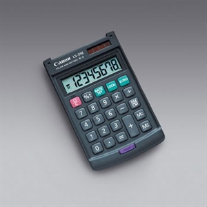 Canon LS-39E calculadora de bolso de 8 dígitos