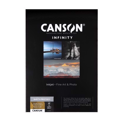 Canson Baryta Prestige II 340 g/m² - A2, 25 folhas 
