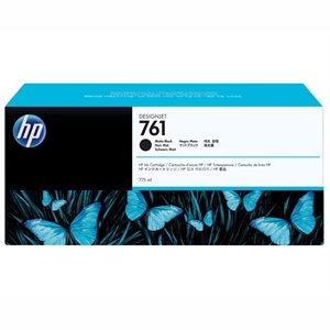 HP 761 cartucho de tinta preto fosco, 775 ml