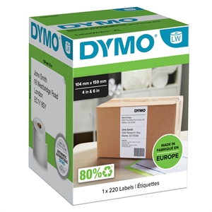 DYMO etiqueta 104 x 159mm