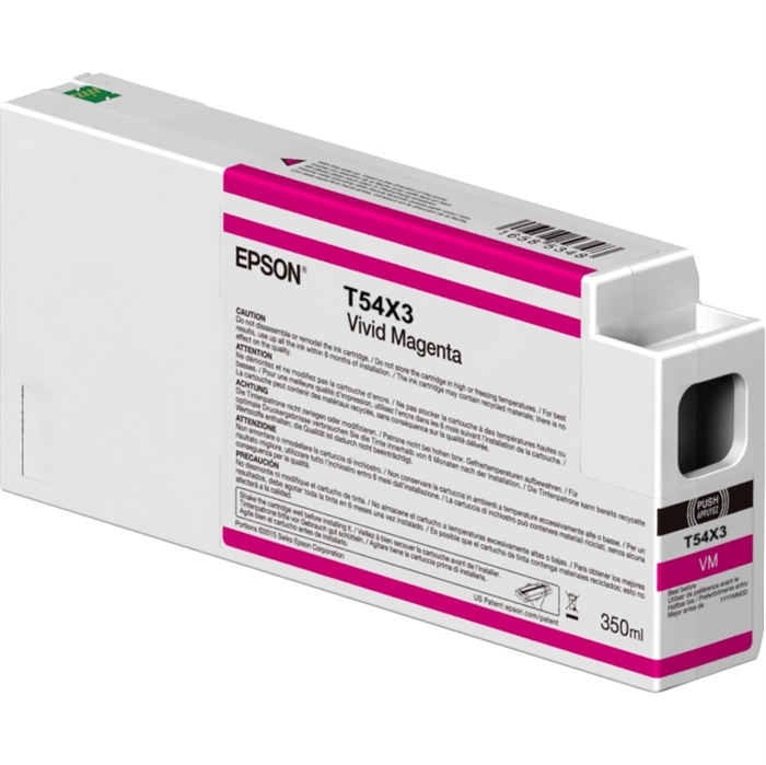 Epson Vivid Magenta T54X3 - Cartucho de tinta de 350 ml