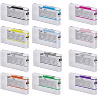 Fuldt conjunto de cartuchos de tinta para Epson SureColor P5000