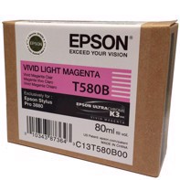 Epson Vivid Light Magenta 80 ml cartucho de tinta T580B - Epson Pro 3880