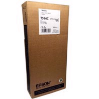 Epson T596C Branco 350 ml cartucho de tinta - Epson WT7900
