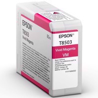 Epson Vivid Magenta 80 ml cartucho de tinta T8503 - Epson SureColor P800