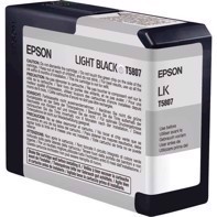 Epson Light Black 80 ml cartucho de tinta T5807 - Epson Pro 3800 e 3880