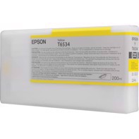 Epson Amarelo T6534 - Cartucho de tinta de 200 ml para Epson Pro 4900