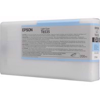Epson Light Cyan T6535 - Cartucho de tinta de 200 ml para Epson Pro 4900