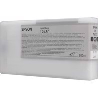 Epson T6537 Preto Claro - Cartucho de tinta de 200 ml para Epson Pro 4900
