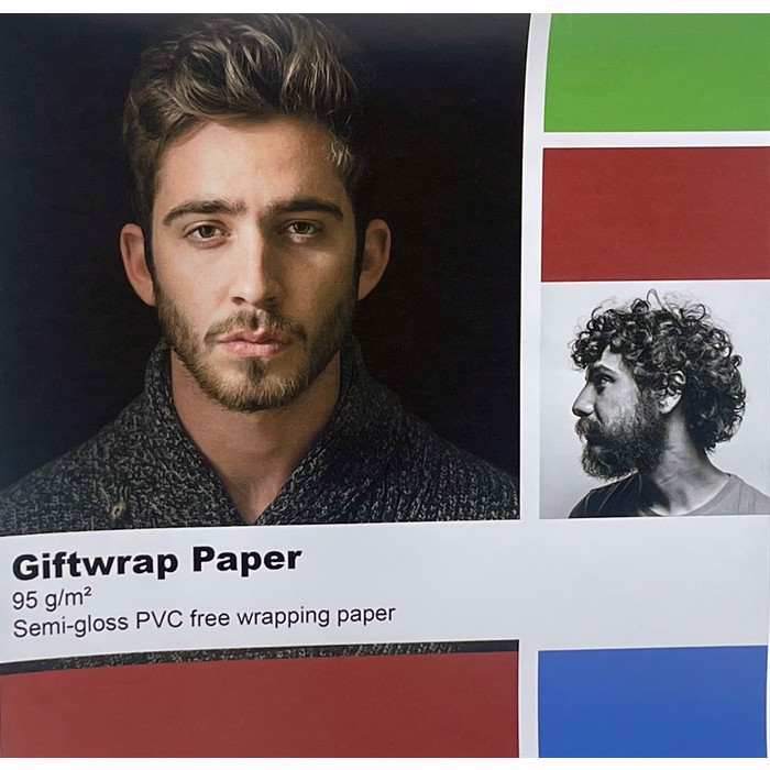 Color Europe Giftwrap paper Premium Satin 95 g/m² - 728 mm x 50 metros 