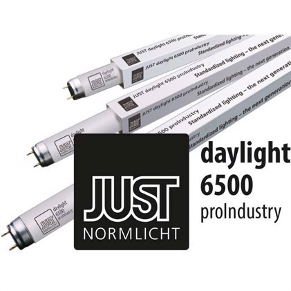 Apenas luz do dia 6500 proIndustry - tubo de luz fluorescente de 58 watts, 10 unidades por embalagem