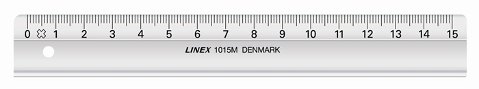 Linex régua escolar 15cm 1015M