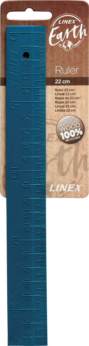 Linex linha terrestre azul de 22 cm.