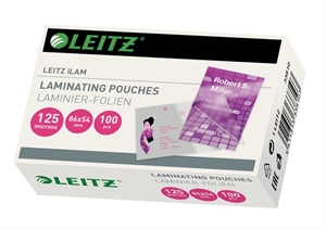 Leitz Laminating Pouch 125my 54x86 (100)