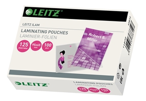 Leitz Laminating Pouch Glossy 125mic 65x95 (100)