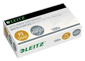 Leitz Grampos 24/6 P3 para 30 folhas branco (1000)