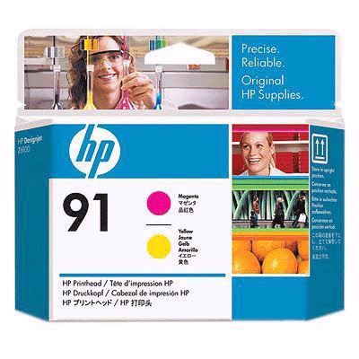 HP 91 - Cabeças de impressão magenta e amarela