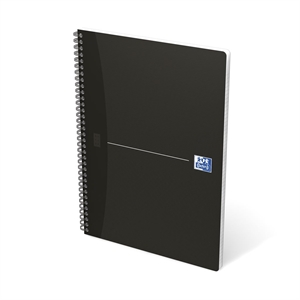Oxford Smart caderno A4 quadriculado 5x5 90 folhas 90g preto