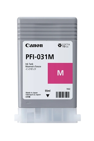 Canon Magenta PFI-031M - Cartucho de tinta de 55 ml cor magenta