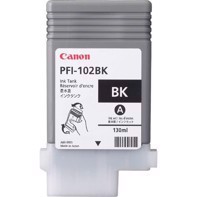 Canon Preto PFI-102BK - Cartucho de tinta de 130 ml