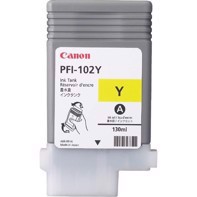 Canon Yellow PFI-102Y - Cartucho de tinta de 130 ml