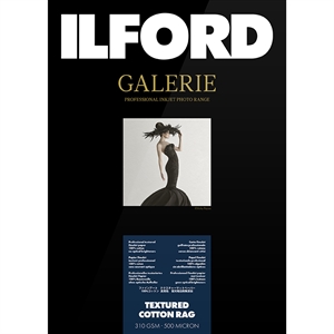 Ilford Textured Cotton Rag for FineArt Album - 330mm x 365mm - 25 folhas 