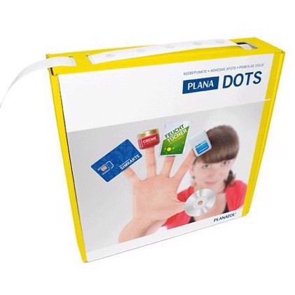 Gluepoint Dots - Caixa com um rolo de 3.000 pontos de cola.