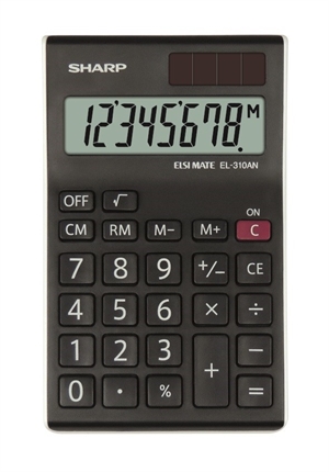 Calculadora de mesa Sharp EL-310ANWH