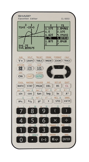 Calculadora gráfica Sharp EL-9950G (EN/DE)