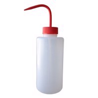 Plastic bottle with spray nozzle 1 ltr. with red tip