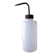 Garrafa de plástico com bico spray de 1 litro com bico spray preto.