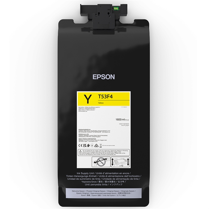 Epson saco de tinta Amarela 1600 ml - T53F4