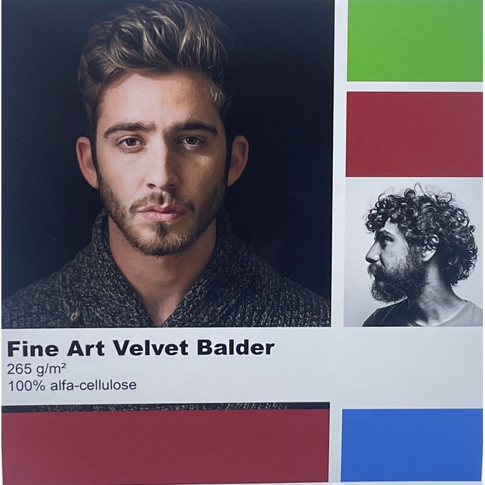 Color Europe Fine Art Velvet Balder 265 grams - 36" x 15 metros 